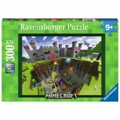 MINECRAFT CUTAWAY 300 PIECE XXL PUZZLE