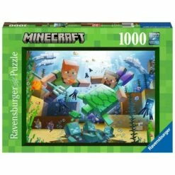 MINECRAFT MOSAIC 1000 PIECE PUZZLE
