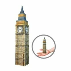 MINI BIG BEN 54 PIECE 3-D PUZZLE -Bandai Sales Store ravensburger usa mini big ben 54 piece 3 d puzzle 2
