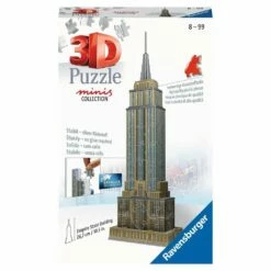 MINI EMPIRE STATE BUILDING 3-D 54 PIECE PUZZLE