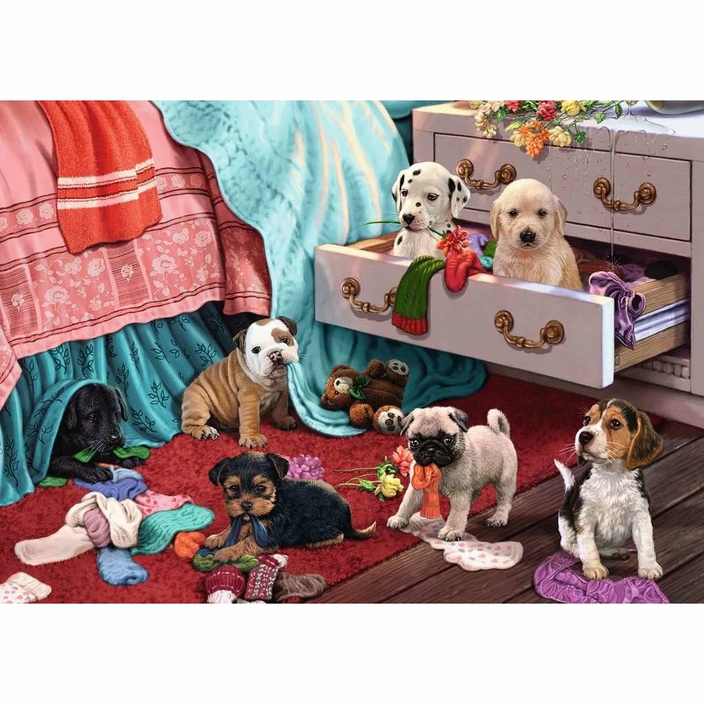 MISCHIEF MAKERS 300 PIECE PUZZLE 2 MISCHIEF MAKERS 300 PIECE PUZZLE - Image 2