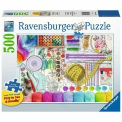 NEEDLEWORK STATION 500 PIECE PUZZLE