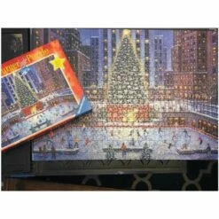 NYC CHRISTMAS 1000 PC PUZZLE -Bandai Sales Store ravensburger usa nyc christmas 1000 pc puzzle 2