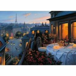 PARIS BALCONY 1000 PIECE PUZZLE -Bandai Sales Store ravensburger usa paris balcony 1000 piece puzzle 1