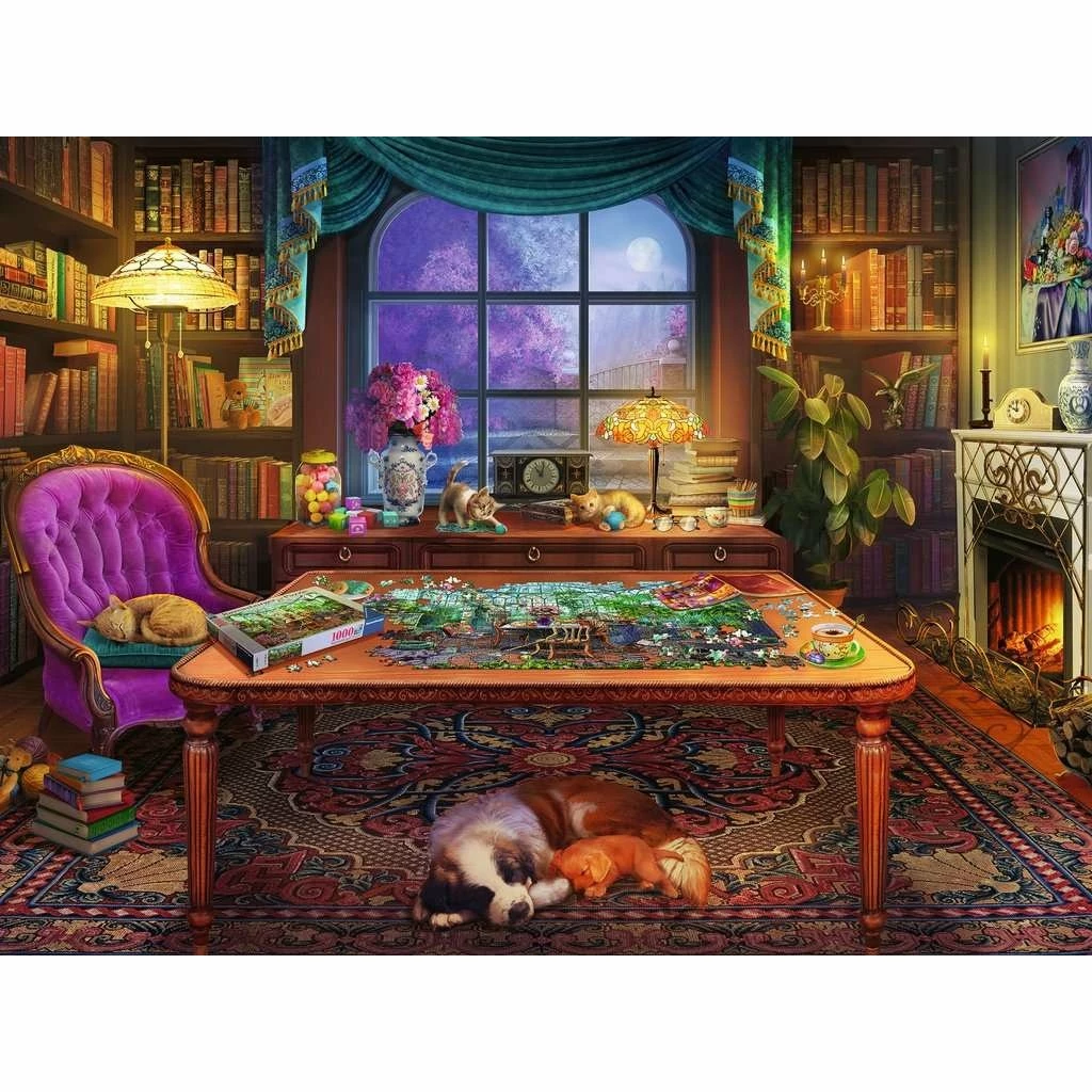 PUZZLER'S PLACE 750 PIECE PUZZLE 2 PUZZLER'S PLACE 750 PIECE PUZZLE - Image 2