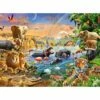 SAVANNAH JUNGLE WATERHOLE 100 PIECE PUZZLE