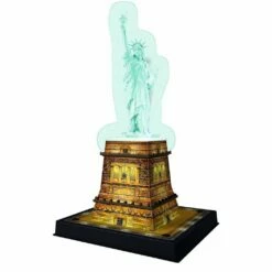 STATUE OF LIBERTY NIGHT EDITION 3D PUZZLE -Bandai Sales Store ravensburger usa statue of liberty night edition 3 2