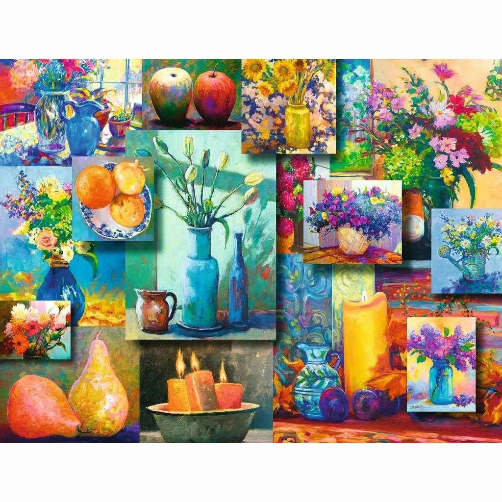 STILL LIFE BEAUTY 2000 PIECE PUZZLE 2 STILL LIFE BEAUTY 2000 PIECE PUZZLE - Image 2