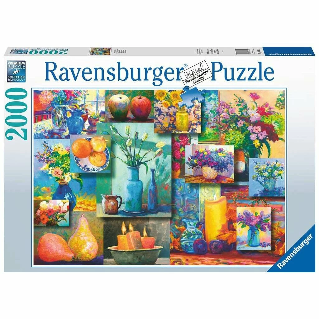 STILL LIFE BEAUTY 2000 PIECE PUZZLE 1 STILL LIFE BEAUTY 2000 PIECE PUZZLE