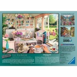 THE TEA SHED 1000 PIECE PUZZLE -Bandai Sales Store ravensburger usa the tea shed 1000 piece puzzle 2