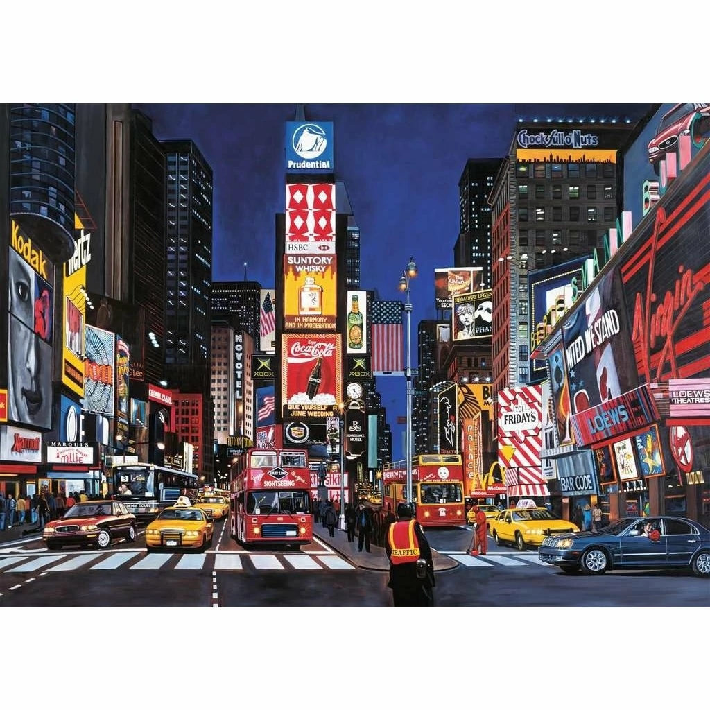 TIMES SQUARE, NYC 1000 PIECE PUZZLE 2 TIMES SQUARE, NYC 1000 PIECE PUZZLE - Image 2