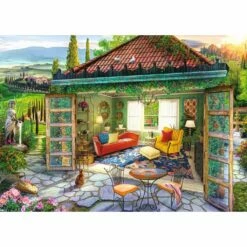 TUSCAN OASIS 1000 PIECE PUZZLE 8 TUSCAN OASIS 1000 PIECE PUZZLE -Bandai Sales Store ravensburger usa tuscan oasis 1000 piece puzzle 1