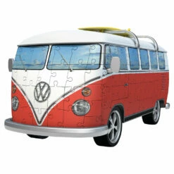 VW BUS T1 CAMPERVAN 3D PUZZLE -Bandai Sales Store ravensburger usa vw bus t1 campervan 3d puzzle 2
