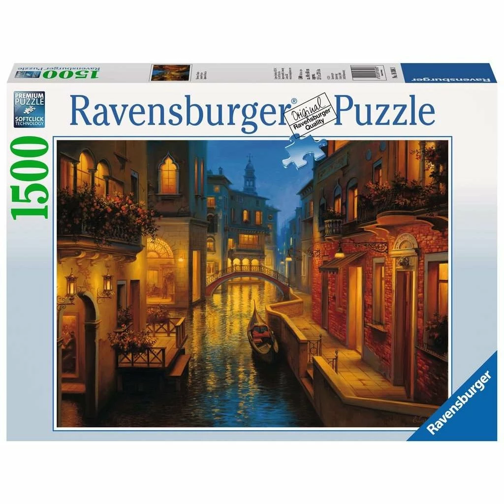 WATERS OF VENICE 1500 PIECE PUZZLE 1 WATERS OF VENICE 1500 PIECE PUZZLE