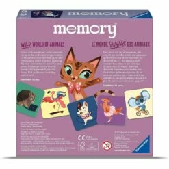 WILD WORLD OF ANIMALS MEMORY 9 WILD WORLD OF ANIMALS MEMORY -Bandai Sales Store ravensburger usa wild world of animals memory 4