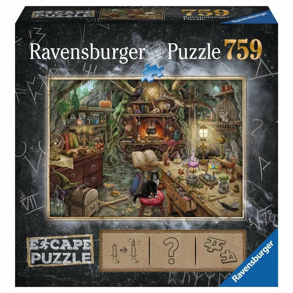 WITCH'S KITCHEN ESCAPE 759 PIECE PUZZLE 1 WITCH'S KITCHEN ESCAPE 759 PIECE PUZZLE