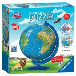 WORLD GLOBE 3D PUZZLE 9 WORLD GLOBE 3D PUZZLE -Bandai Sales Store ravensburger usa world globe 3d puzzle 2