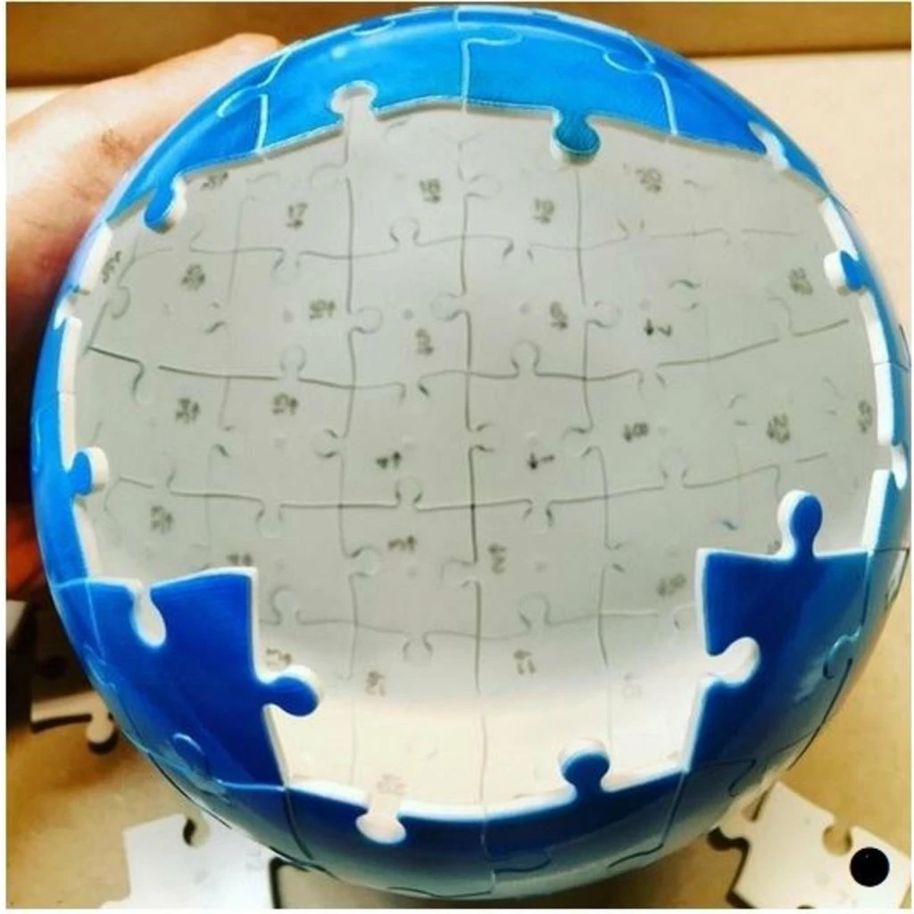 WORLD GLOBE 3D PUZZLE 6 WORLD GLOBE 3D PUZZLE - Image 6