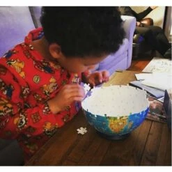 WORLD GLOBE 3D PUZZLE 13 WORLD GLOBE 3D PUZZLE -Bandai Sales Store ravensburger usa world globe 3d puzzle 6