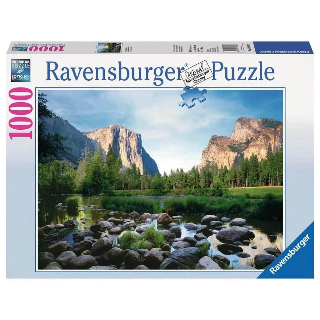 YOSEMITE VALLEY 1000 PIECE PUZZLE 1 YOSEMITE VALLEY 1000 PIECE PUZZLE