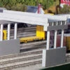Rix Products 112 HO Scale Modern 50' Highway Overpass Kit With Pier