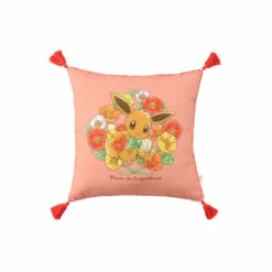 Eevee Cushion With Tassels Fleur De Coquelicot Pokemon Center