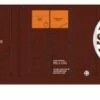 Roundhouse 1001 HO Scale 40' Grain Boxcar Santa Fe ATSF 21855