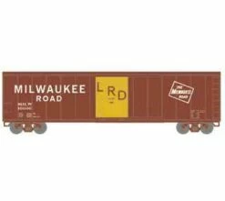 Athearn Roundhouse 15096 HO Scale 50' PS-1 Single Sliding Door Boxcar Milwaukee Road MILW 16606