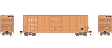 Roundhouse 1541 HO Scale 50' High Cube Plug Door Boxcar Kansas City Southern KCS 170747 2 Roundhouse 1541 HO Scale 50' High Cube Plug Door Boxcar Kansas City Southern KCS 170747 - Image 2