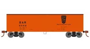 Roundhouse 1639 HO Scale 40' Wood Reefer Bangor & Aroostook BAR 6556 1 Roundhouse 1639 HO Scale 40' Wood Reefer Bangor & Aroostook BAR 6556