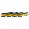 Roundhouse 84826 HO Scale Overland Passenger Car 4 Pack Virginia & Truckee V&T - NOS