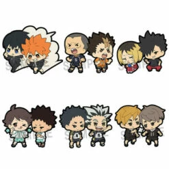 MegaHouse Rubber Mascot Buddy Colle Haikyu!! 6 Pack BOX