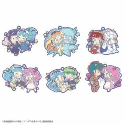 MegaHouse Rubber Mascot Buddy Colle Urusei Yatsura 6Pack BOX