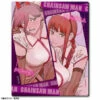 Rubber Mouse Pad Design 04 (Power & Makima) Chainsaw Man