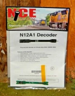 NCE 5240122 N12A1 For N Scale Atlas 6 Axle Diesel Locomotives [Board Replacement DCC Decoder]