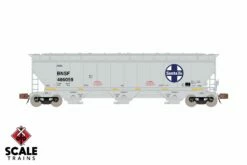 ScaleTrains 33228 Rivet N Scale Gunderson 5188 Covered Hopper Santa Fe Heritage BNSF 486059