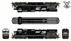 ScaleTrains 33479 Rivet Counter HO Scale GE Dash 9 (C40-9W) Norfolk Southern NS 9581 -Bandai Sales Store scaletrains 33479 rivet counter ho scale ge dash 9 c40 9w norfolk southern ns 9581