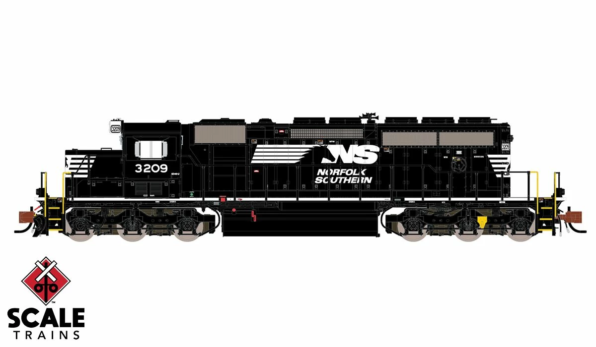 ScaleTrains 33779 Rivet N Scale EMD SD40-2 Norfolk Southern NS 3233 DCC And LokSound 1 ScaleTrains 33779 Rivet N Scale EMD SD40-2 Norfolk Southern NS 3233 DCC And LokSound