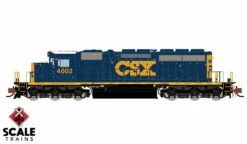 ScaleTrains 38629 Rivet N Scale EMD SD40-3 CSX 4035 DCC LokSound