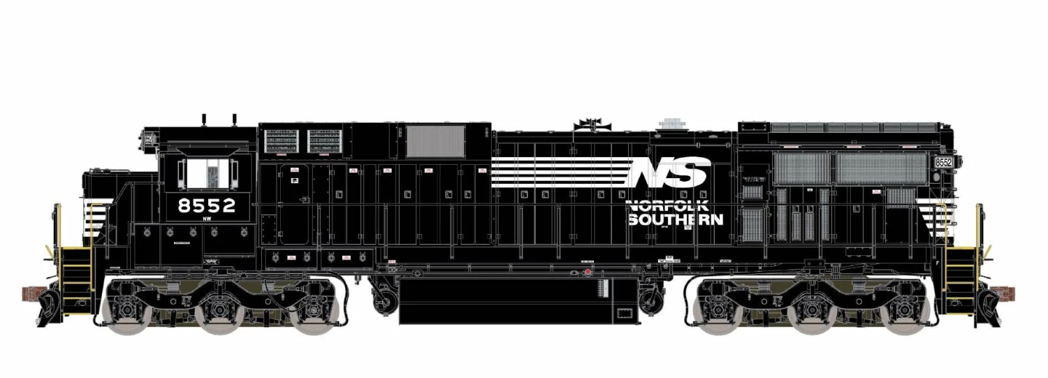 ScaleTrains 38735 Rivet HO GE C39-8 Phase Ib Norfolk Southern NS 8559 DCC & Sound 1 ScaleTrains 38735 Rivet HO GE C39-8 Phase Ib Norfolk Southern NS 8559 DCC & Sound