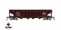 ScaleTrains Kit Classics 1213 70 Ton 4 Bay Open Hopper Milwaukee Road MILW 370552