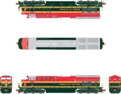ScaleTrains Operator 10981 N Scale GE ET44C4 Tier 4 Diesel "Southern Belle" KCS 5014 With DCC 5 ScaleTrains Operator 10981 N Scale GE ET44C4 Tier 4 Diesel "Southern Belle" KCS 5014 With DCC -Bandai Sales Store scaletrains operator 10981 n scale ge et44c4 tier 4 diesel southern belle kcs 5014 with dcc 2