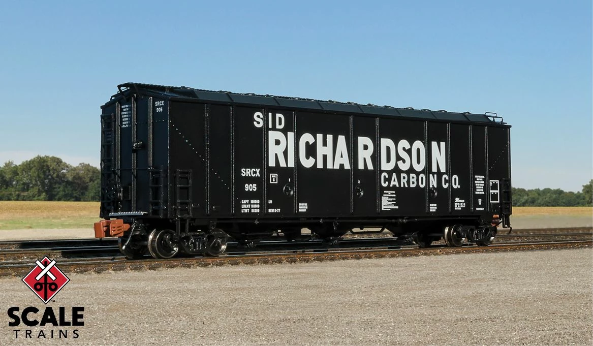 ScaleTrains Rivet 32109 N Scale 5750 Carbon Black Sid Richardson SRCX 914 1 ScaleTrains Rivet 32109 N Scale 5750 Carbon Black Sid Richardson SRCX 914