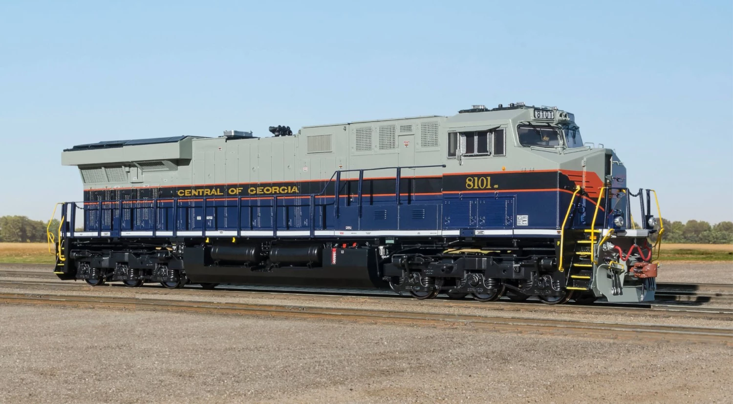 ScaleTrains Rivet 33616 HO Scale GE ES44AC Central Of Georgia Norfolk Southern NS 8101 DCC & Sound 1 ScaleTrains Rivet 33616 HO Scale GE ES44AC Central Of Georgia Norfolk Southern NS 8101 DCC & Sound