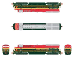 ScaleTrains Rivet 33657 N Scale GE ET44 Tier 4 Diesel "Southern Belle" KCS 5021 5 ScaleTrains Rivet 33657 N Scale GE ET44 Tier 4 Diesel "Southern Belle" KCS 5021 -Bandai Sales Store scaletrains rivet 33657 n scale ge et44 tier 4 diesel southern belle kcs 5021 3