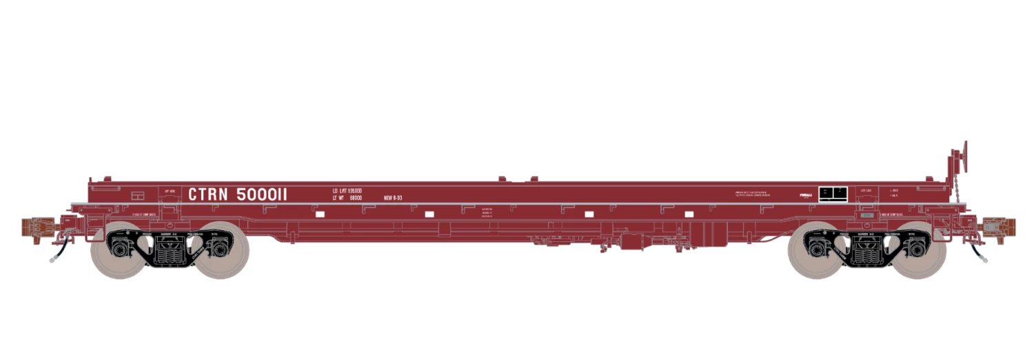 ScaleTrains Rivet 38409 HO Scale Thrall 48' Coil Steel Car CTRN 500041 4 ScaleTrains Rivet 38409 HO Scale Thrall 48' Coil Steel Car CTRN 500041 - Image 4