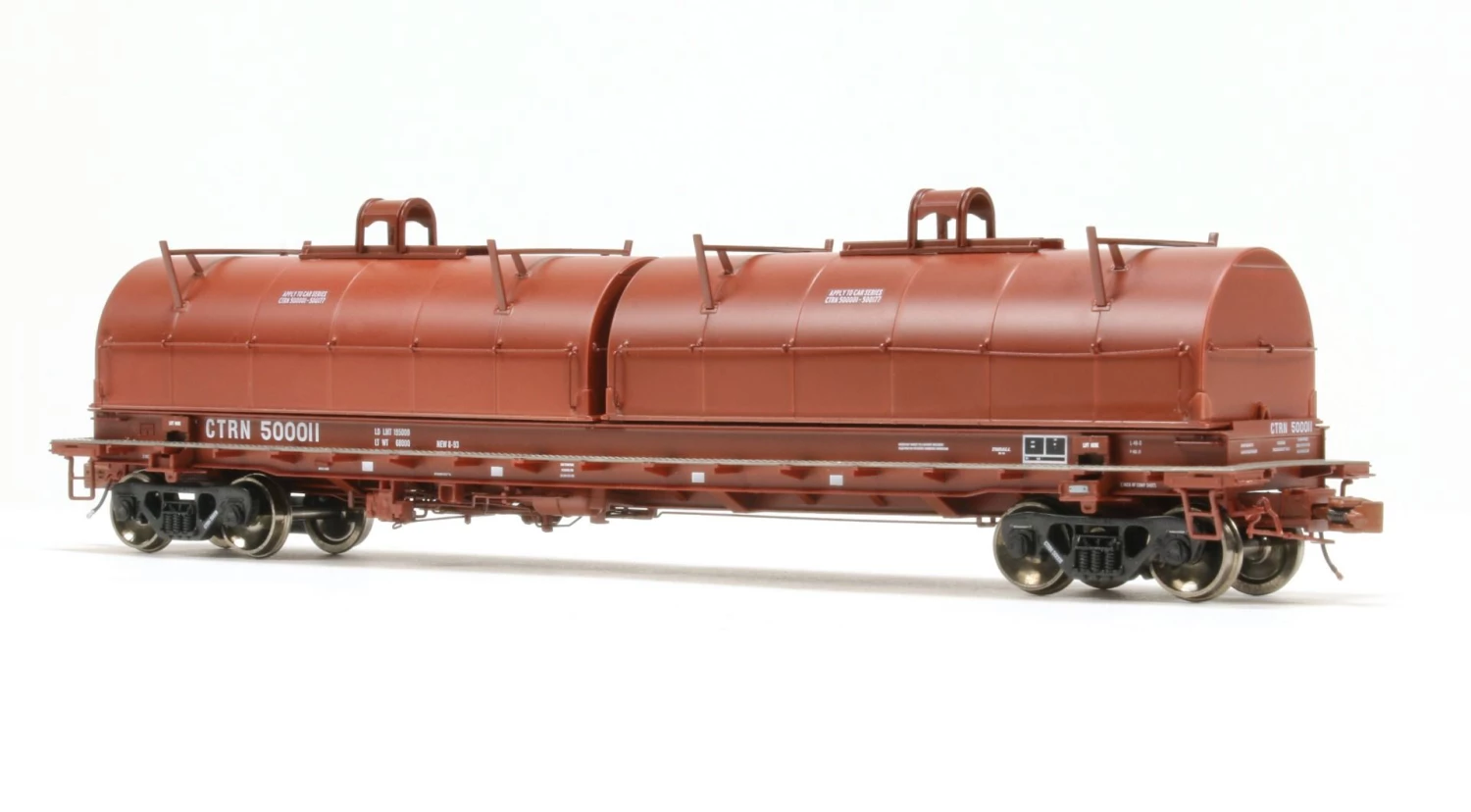 ScaleTrains Rivet 38409 HO Scale Thrall 48' Coil Steel Car CTRN 500041 1 ScaleTrains Rivet 38409 HO Scale Thrall 48' Coil Steel Car CTRN 500041