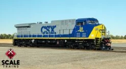 ScaleTrains Rivet 38453 HO Scale GE AC4400CW Diesel CSX YN2 60 LokSound