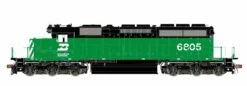 ScaleTrains Rivet 38785 HO Scale EMD SD40-2 Burlington Northern BN 6805 - DCC & Sound