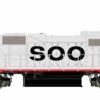 ScaleTrains Rivet 38838 HO Scale EMD SD40-2 SOO Line 6612 - DC